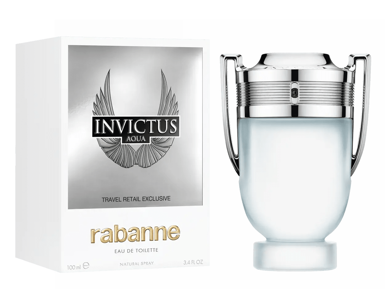Invictus AQUA 100ml EDT - Caballero - Stone Fragrances