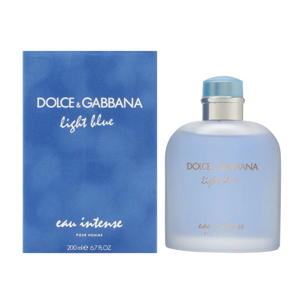 Dolce & Gabbana Light Blue Intense 200ml EDP - Caballero - Stone Fragrances