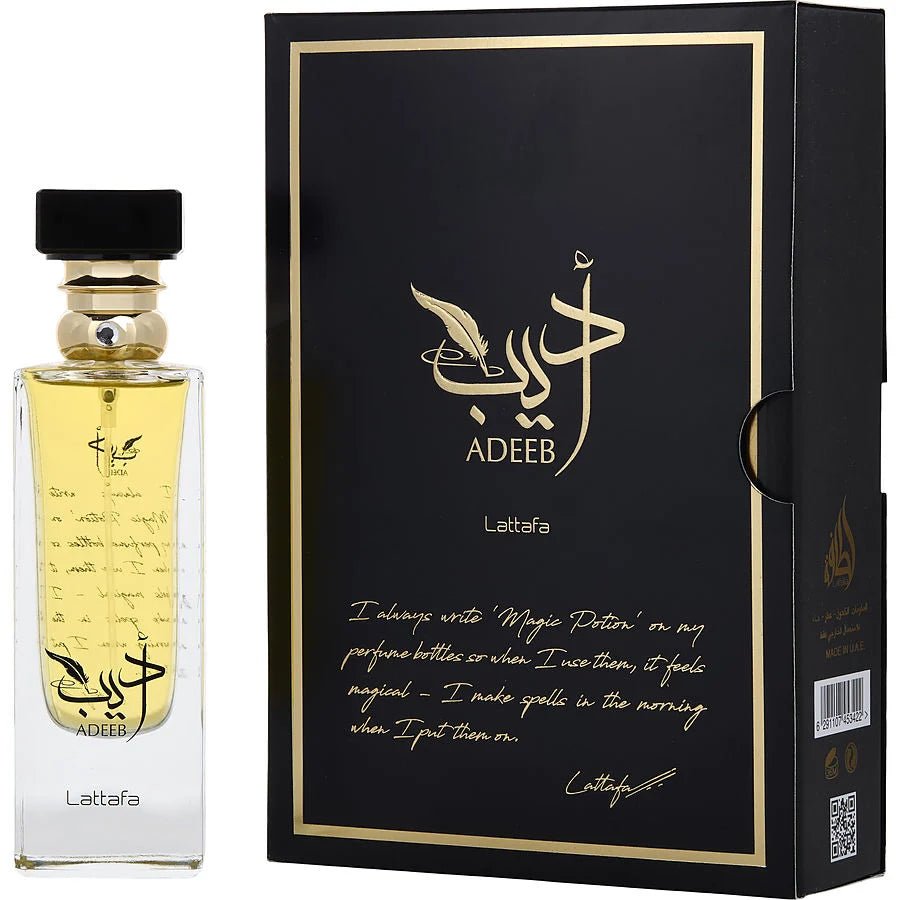 Lattafa Adeeb EDP 80ml - Unisex - Stone Fragrances