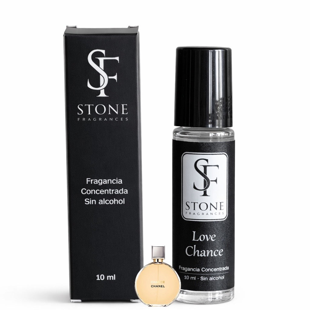 Love Chance Roll On Fragancia Concentrada 10ml - Dama (Chance Chanel) - Stone Fragrances