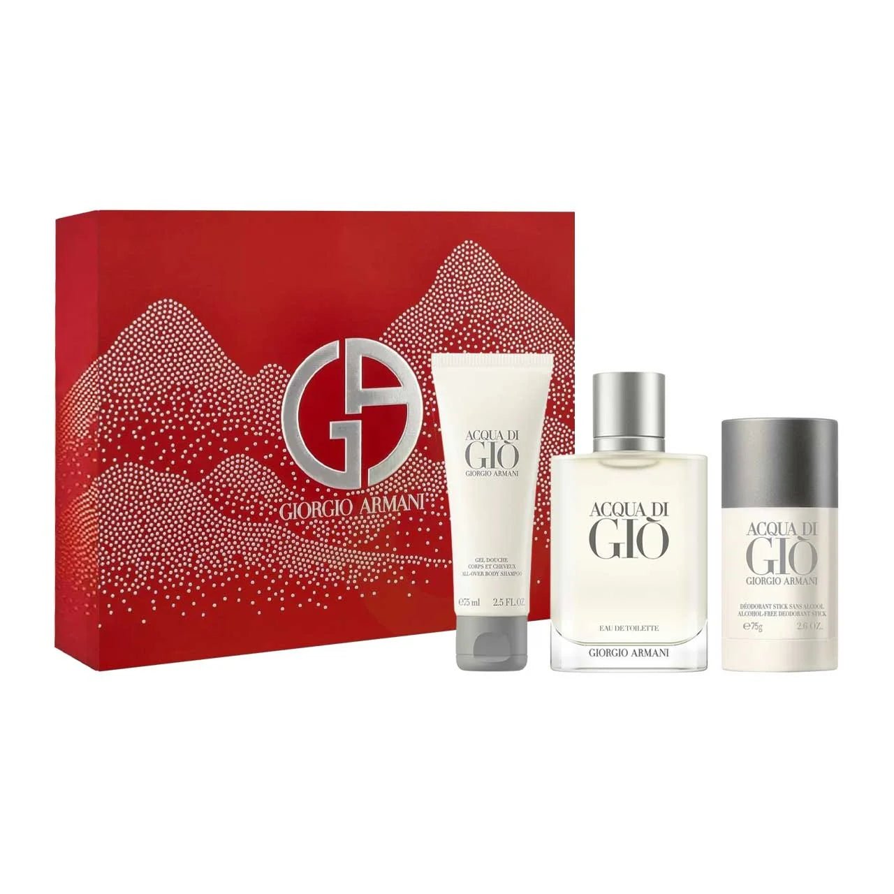 Acqua di Gio ESTUCHE 3pzs - Caballero - Stone Fragrances