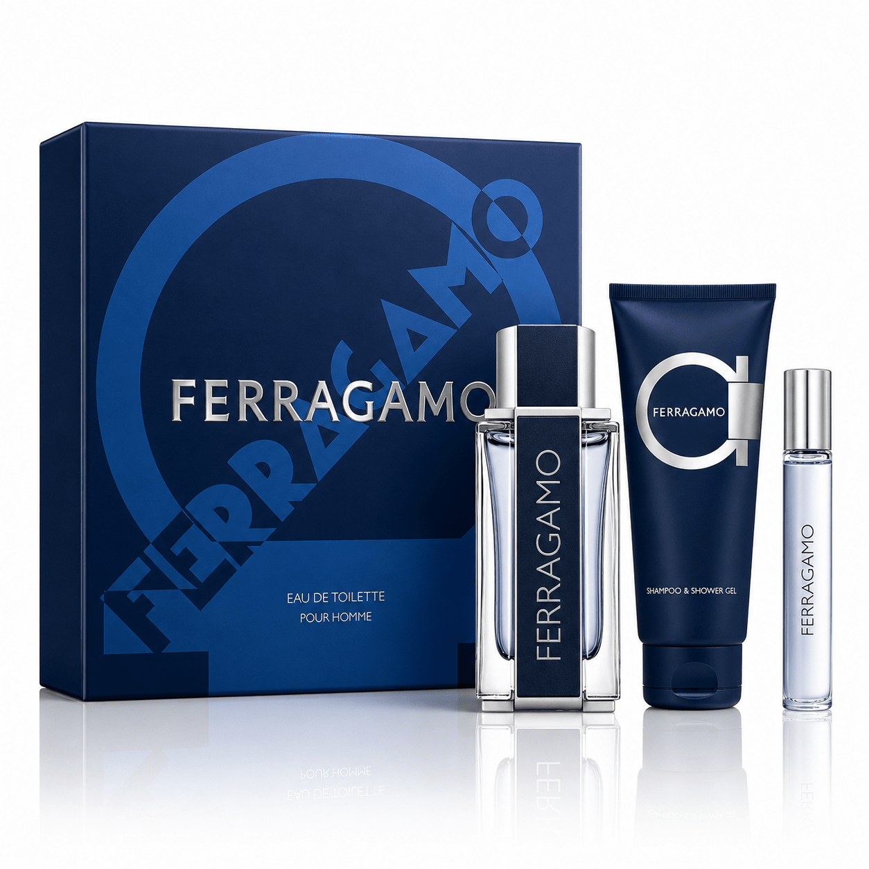 Estuche Ferragamo Pour Homme EDT - Caballero - Stone Fragrances