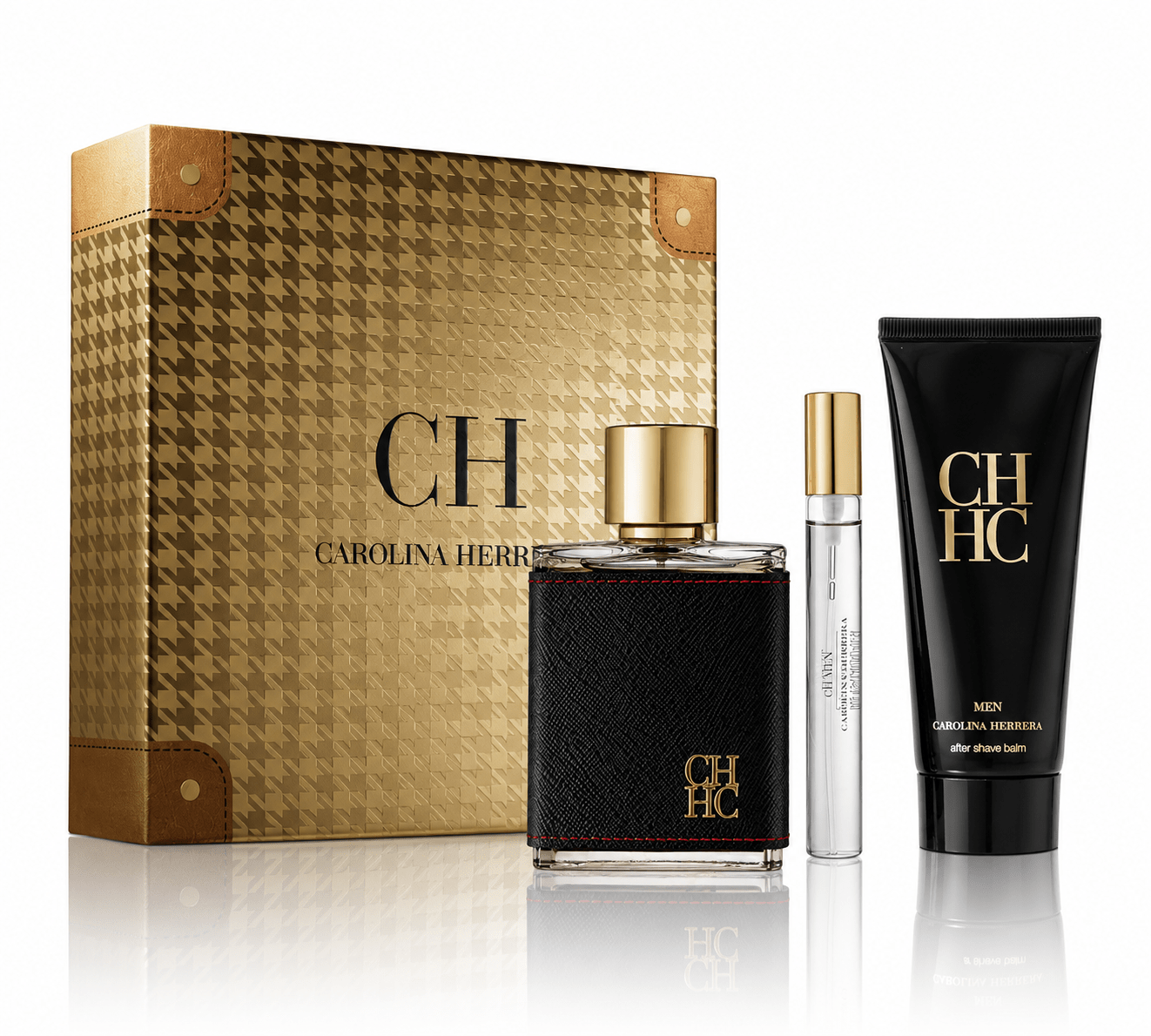 Estuche Carolina Herrera CH 100ml - Caballero - Stone Fragrances