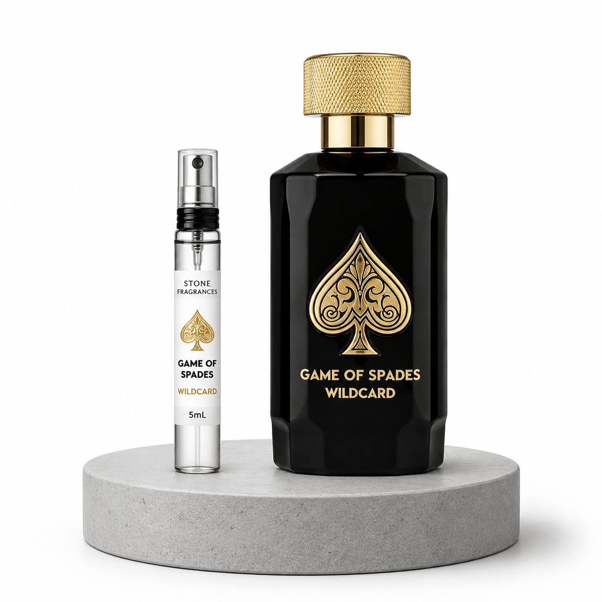 Game Of Spades Wildcard Parfum Decant 5 ml - Caballero - Stone Fragrances