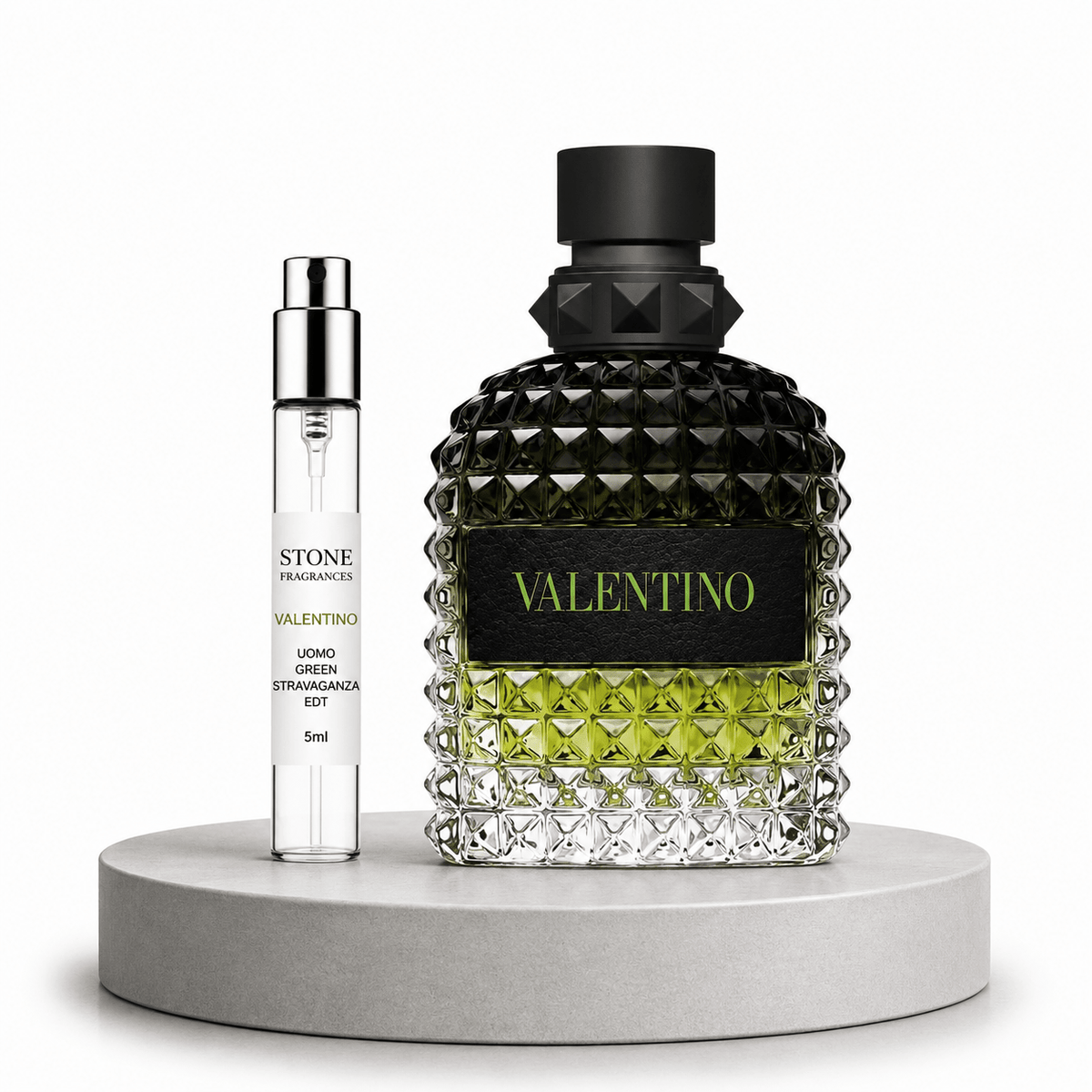 Valentino Uomo Green Stravaganza EDT Decant 5ml - Caballero - Stone Fragrances