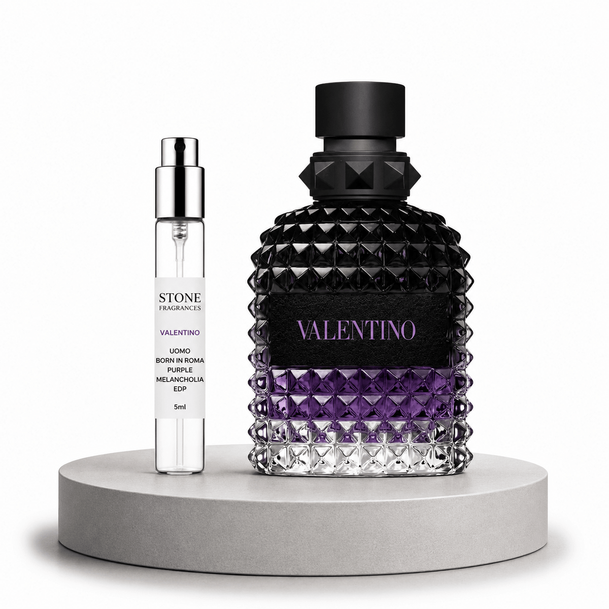Valentino Uomo Born In Roma purple melancholia EDP Decant 5ml - Caballero - Stone Fragrances