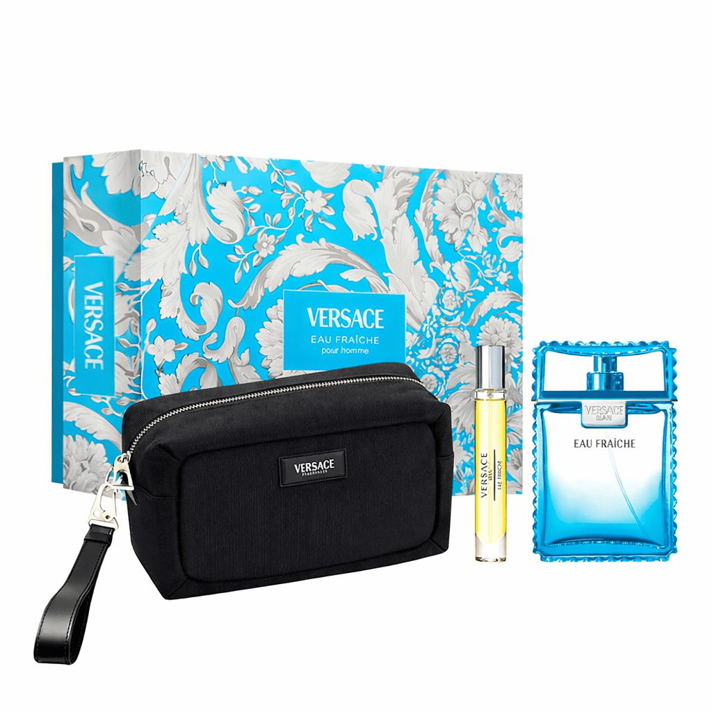Estuche Versace Man EAU FRAICHE 3pz - Caballero - Stone Fragrances