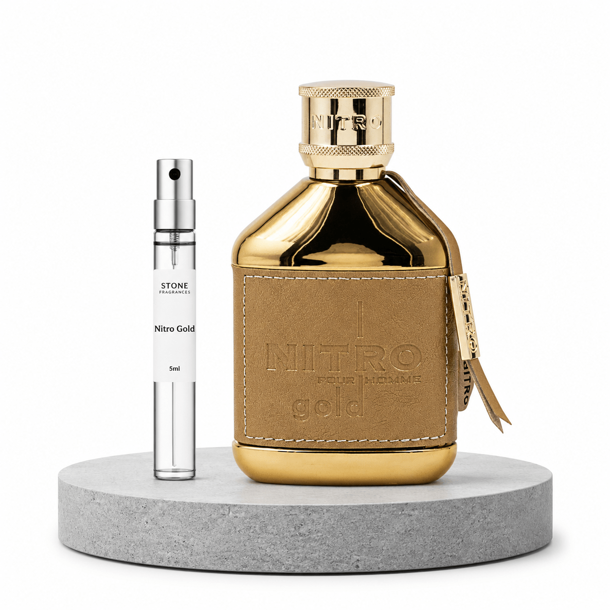 Dumont Nitro Gold Extrait Decant 5ml - Caballero - Stone Fragrances