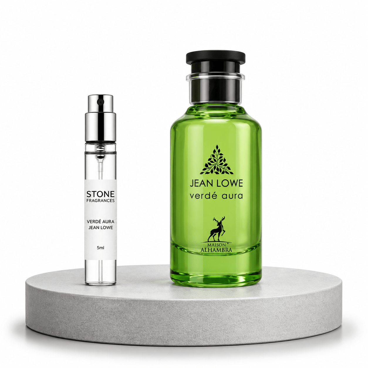 Jean Lowe Verde Aura EDP Decant 5 ML - Caballero - Stone Fragrances