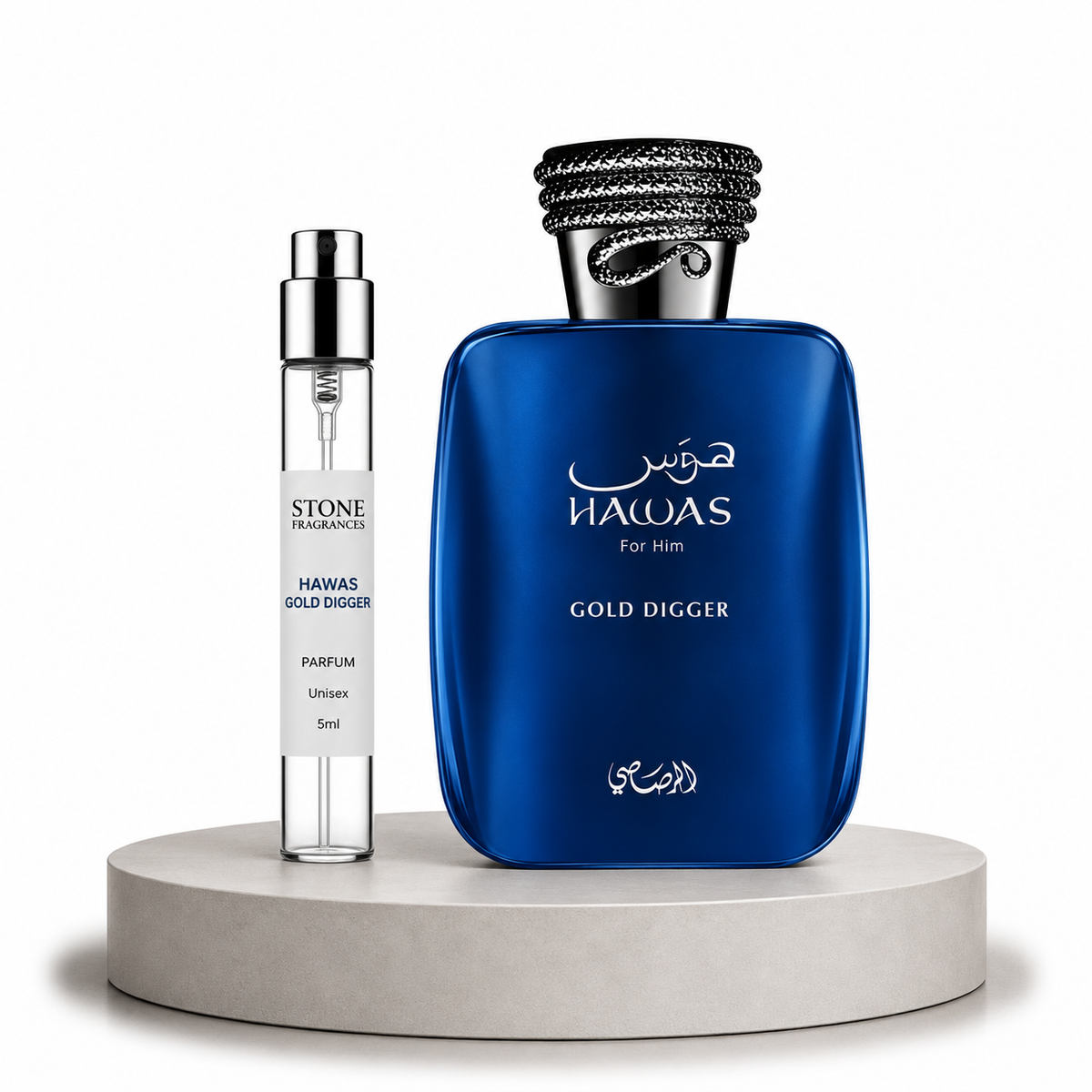 Rasasi Hawas Gold Digger Decant 5ml - Caballero