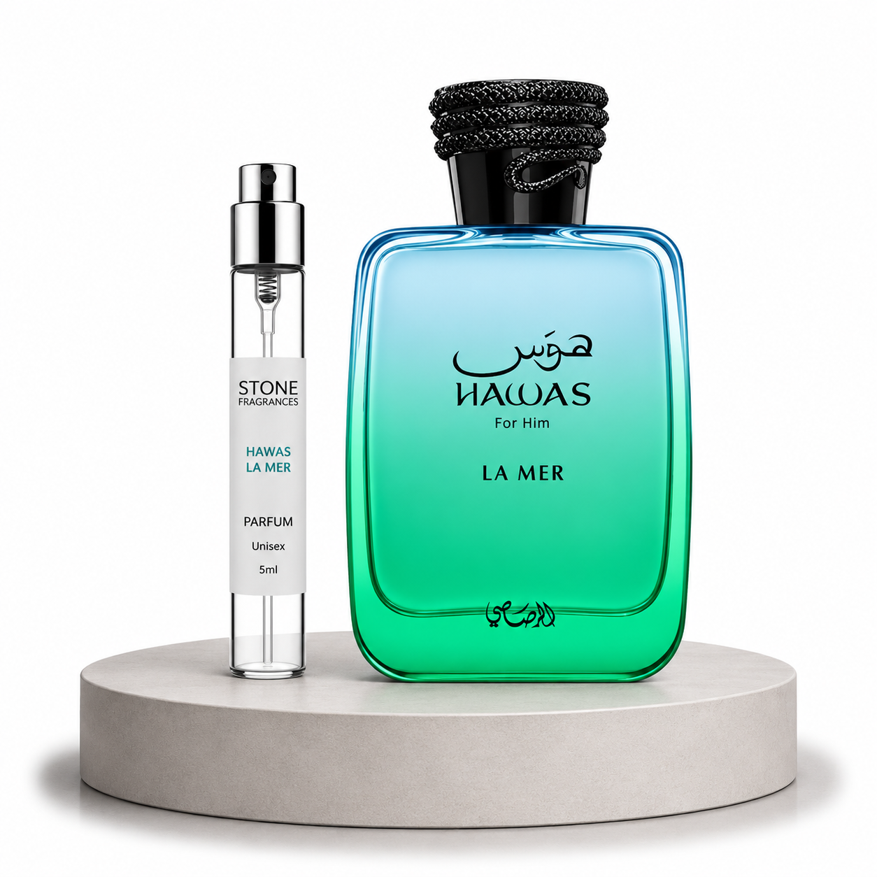 Rasasi Hawas La Mer Decant 5ml - Caballero