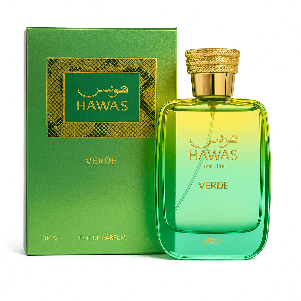 Rasasi Hawas Verde EDP 100ml - Caballero - Stone Fragrances