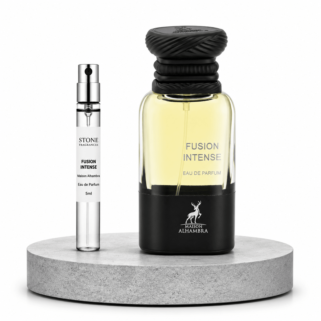 Maison Alhambra Fusion Intense EDP Decant de 5ml - Caballero - Stone Fragrances