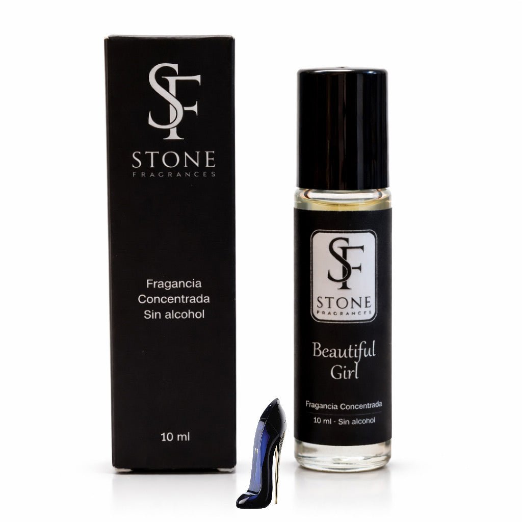 Beautiful Girl Roll On Fragancia Concentrada 10ml - Dama (Good Girl) - Stone Fragrances