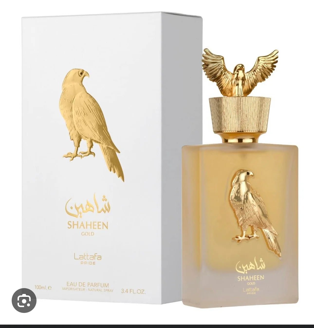 Lattafa Shaeen Gold EDP 100ml - Unisex - Stone Fragrances