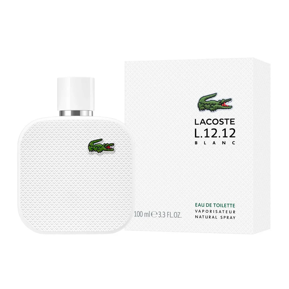 L.12.12. Eau de Lacoste Blanc 100ml EDT - Caballero