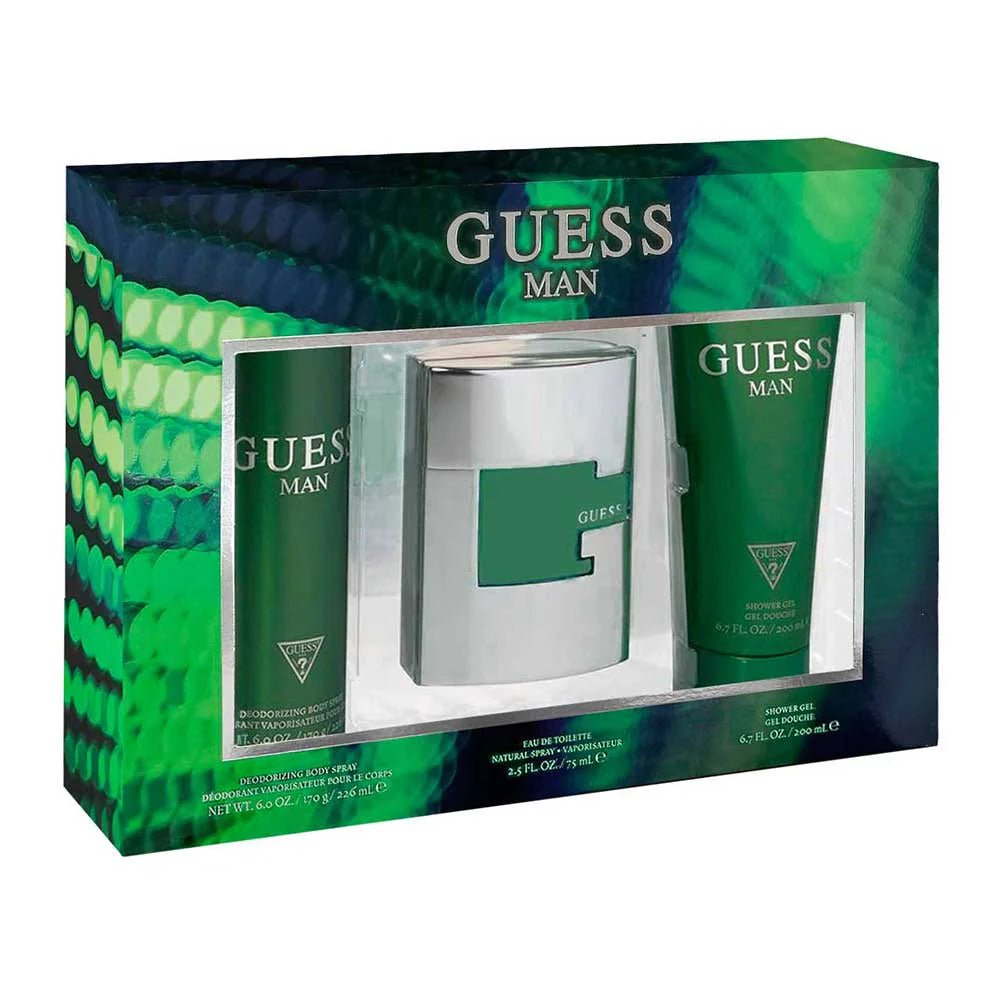 Guess Estuche 3pzs EDT - Caballero - Stone Fragrances
