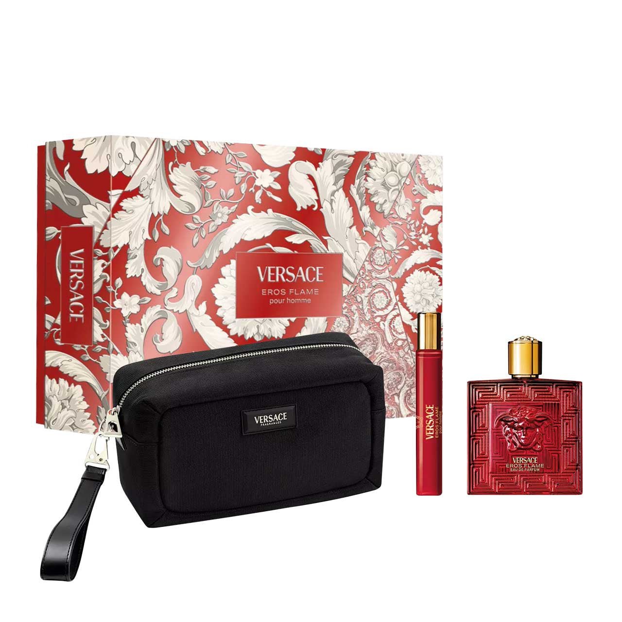 Versace Eros Flame Estuche 3 pzs - Caballero - Stone Fragrances