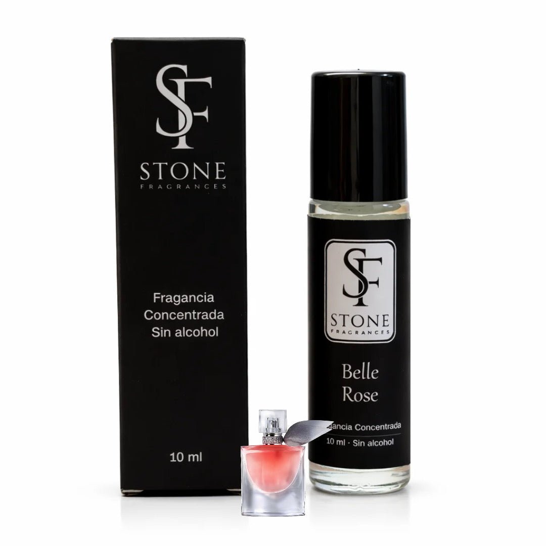 Belle Rose Roll On Fragancia Concentrada 10ml - Dama (La Vie es belle) - Stone Fragrances