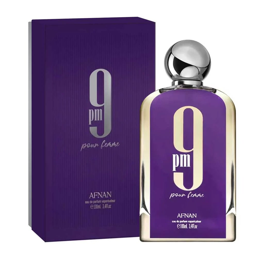 Afnan 9Pm Pour Femme Morado EDP 100ml - Dama - Stone Fragrances