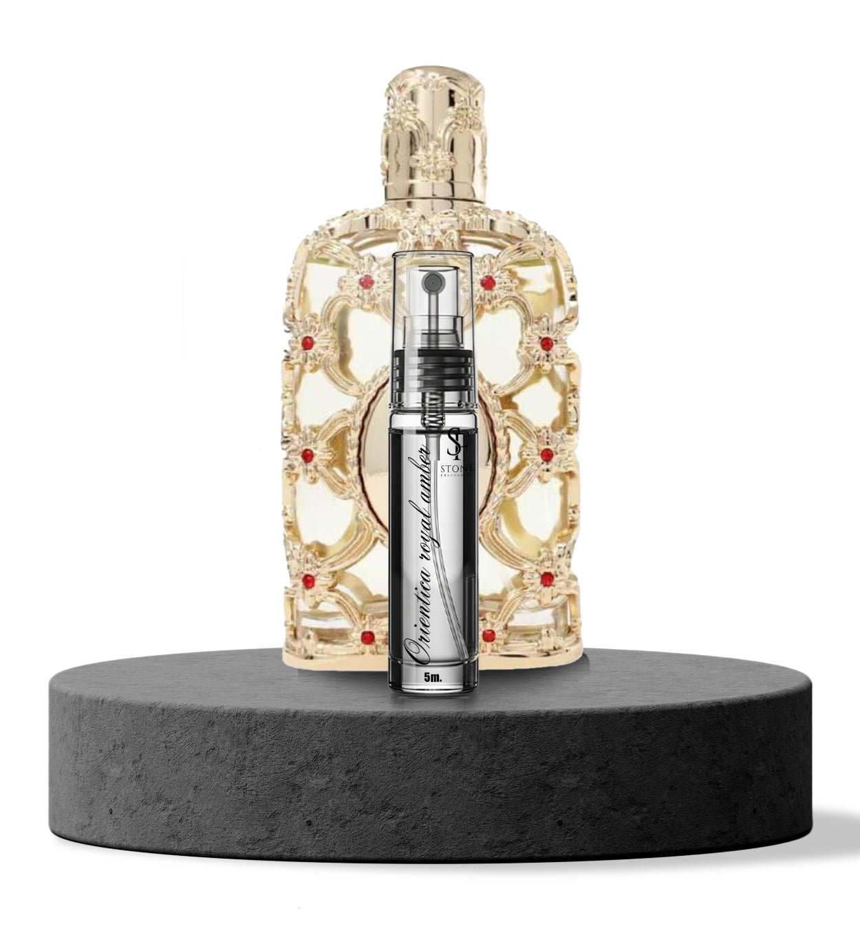 Orientica Royal Amber EDP Decant 5ml - Unisex - Stone Fragrances