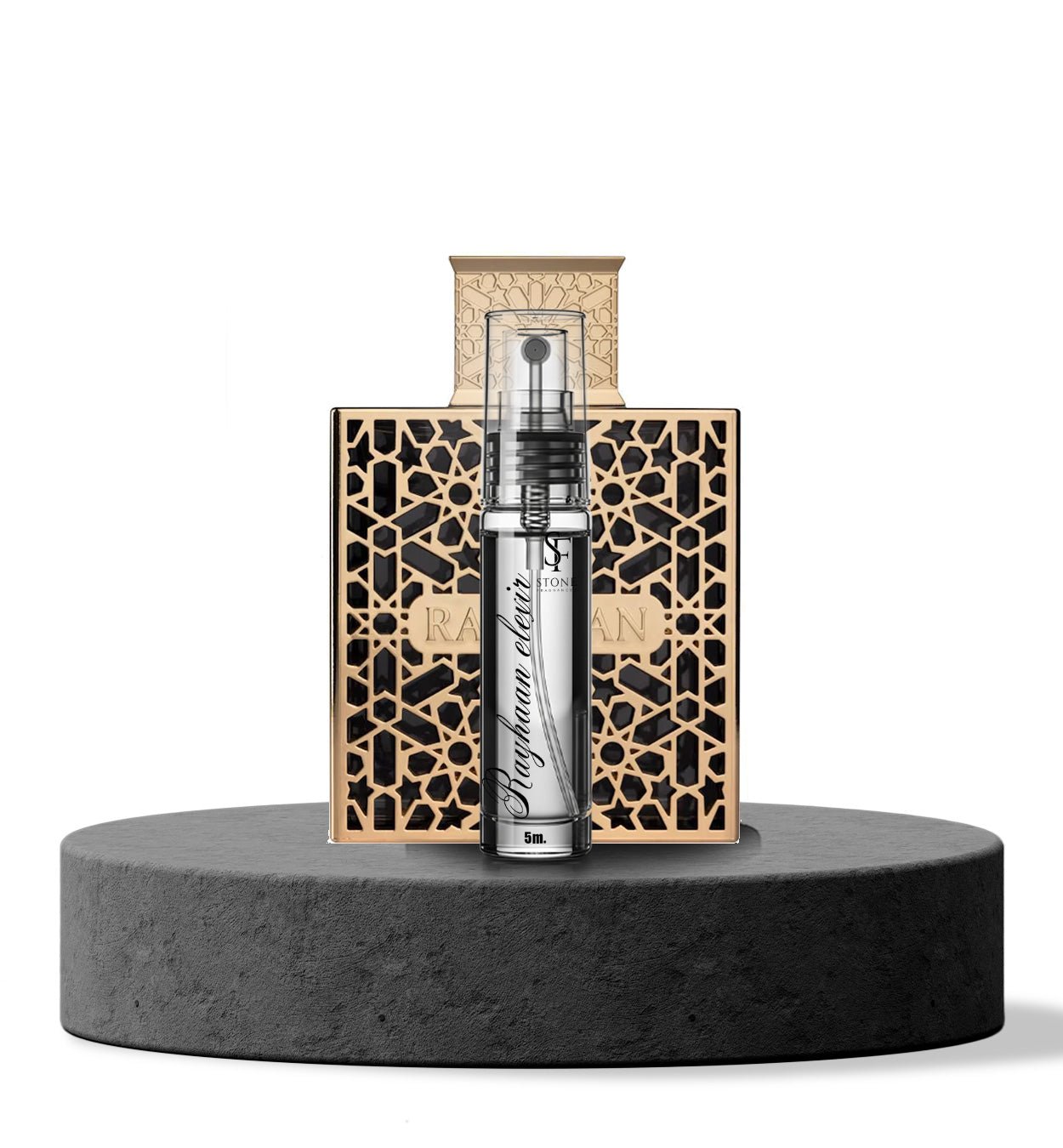 Rayhaan Elexir EDP Decant 5ml - Caballero - Stone Fragrances