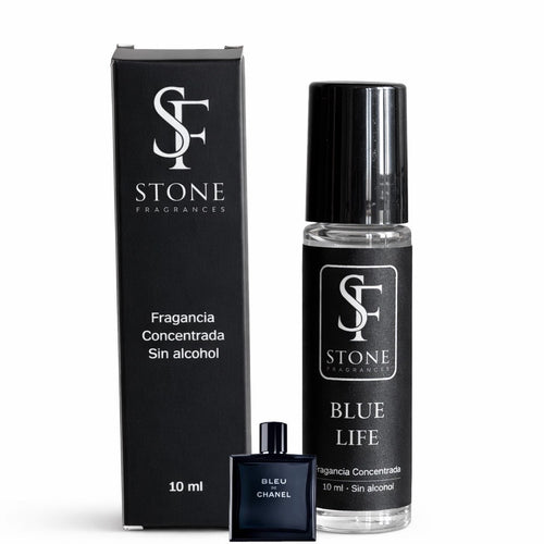 Blue LIfe Roll On Fragancia Concentrada 10ml - Caballero (Bleu Chanel)