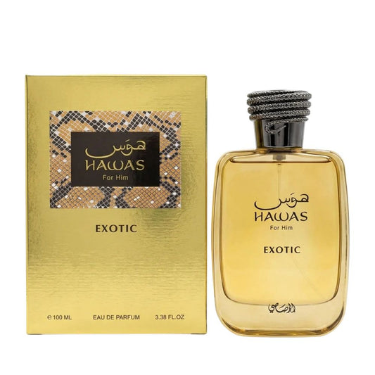 Rasasi Hawas Exotic  EDP 100ml - Caballero