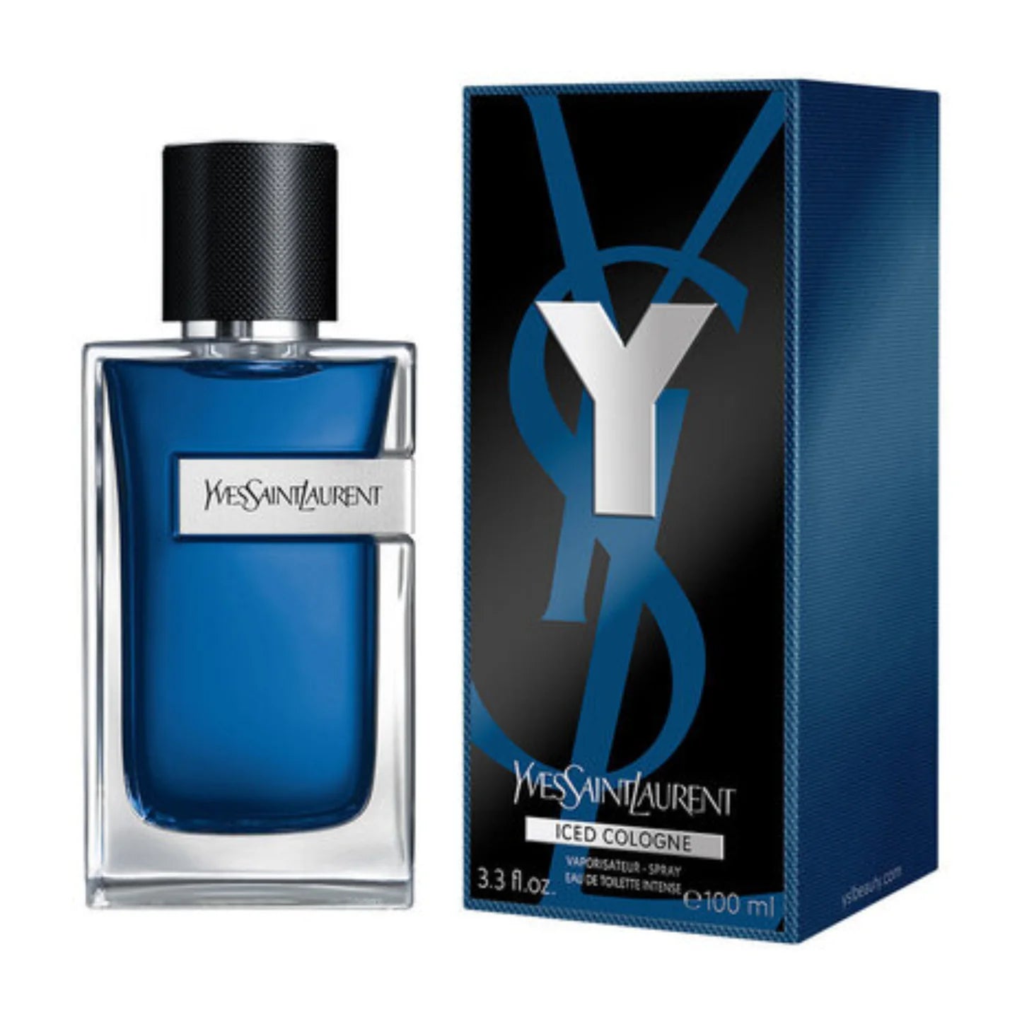 Yves Saint Laurent Y Iced Cologne EDT Intense 100ml - Caballero - Stone Fragrances