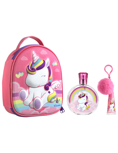 Mochila Eau My Unicorn EDT Keyring & Lip Gloss - Niña