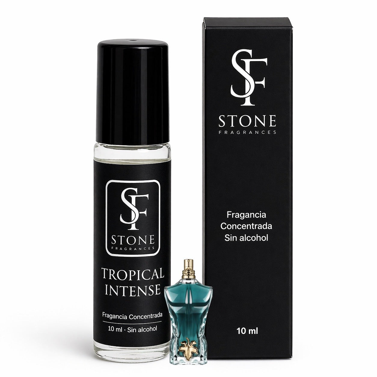 Tropical Intense Roll On Fragancia Concentrada 10ml - Caballero (Le beau) - Stone Fragrances