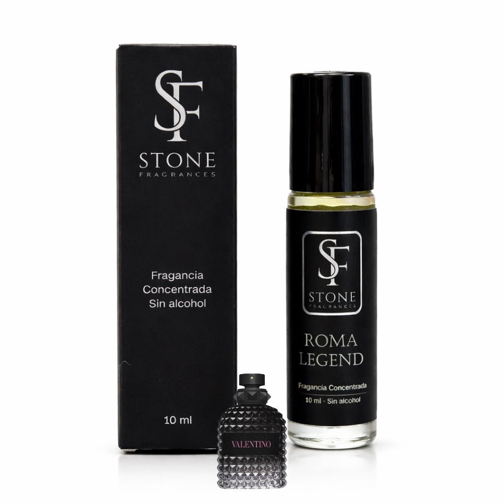 Roma Legend Roll On Fragancia Concentrada 10ml - Caballero (Valentino BIR) - Stone Fragrances