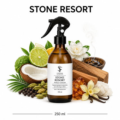 Inspirado Hotel Xcaret – Perfume Ambiental 250ml | Stone Fragrances