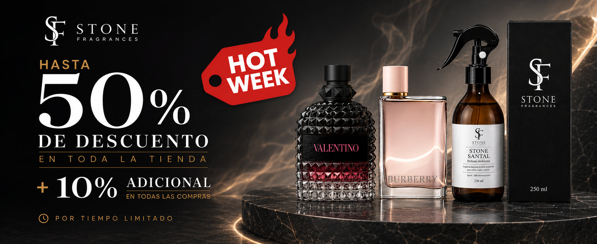Pack 3 Perfumes Ambientales 3x1299 — Stone Fragrances