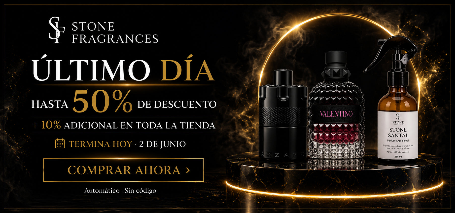 Pack 3 Perfumes Ambientales 3x1299 — Stone Fragrances
