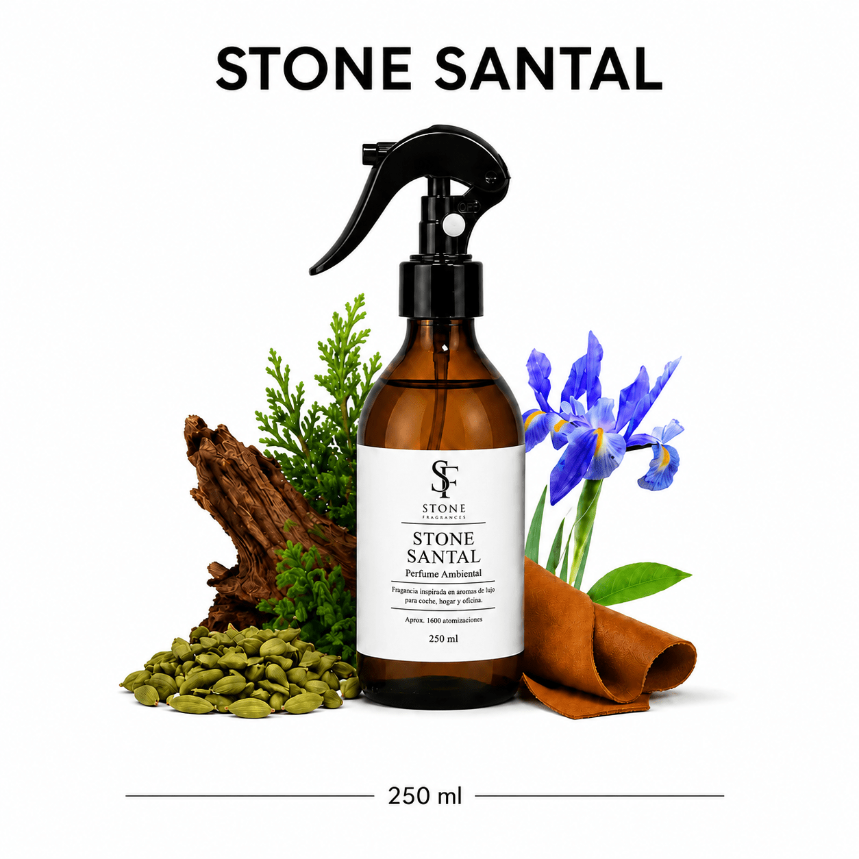 Inspirado Santal 33 – Perfume Ambiental 250ml | Stone Fragrances