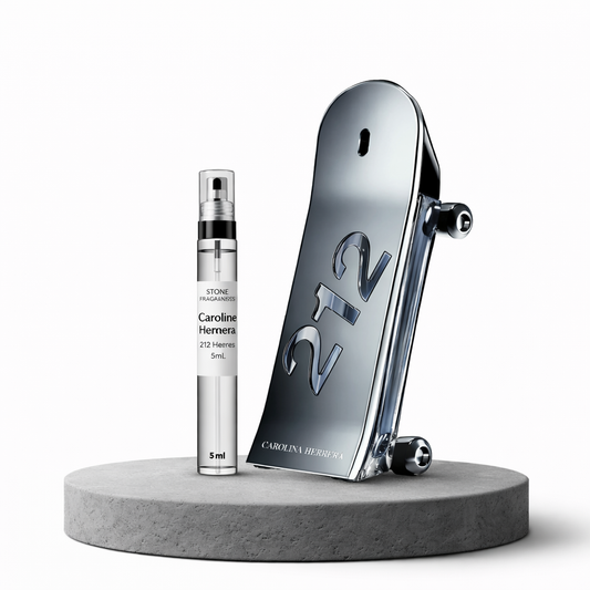 212 NYC Men Heroes EDT Decant 5ml  - Caballero