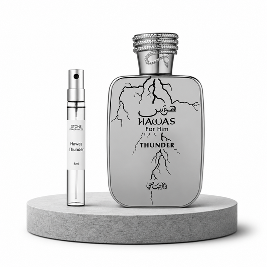 Rasasi Hawas Thunder EDP Decant 5ml - Caballero