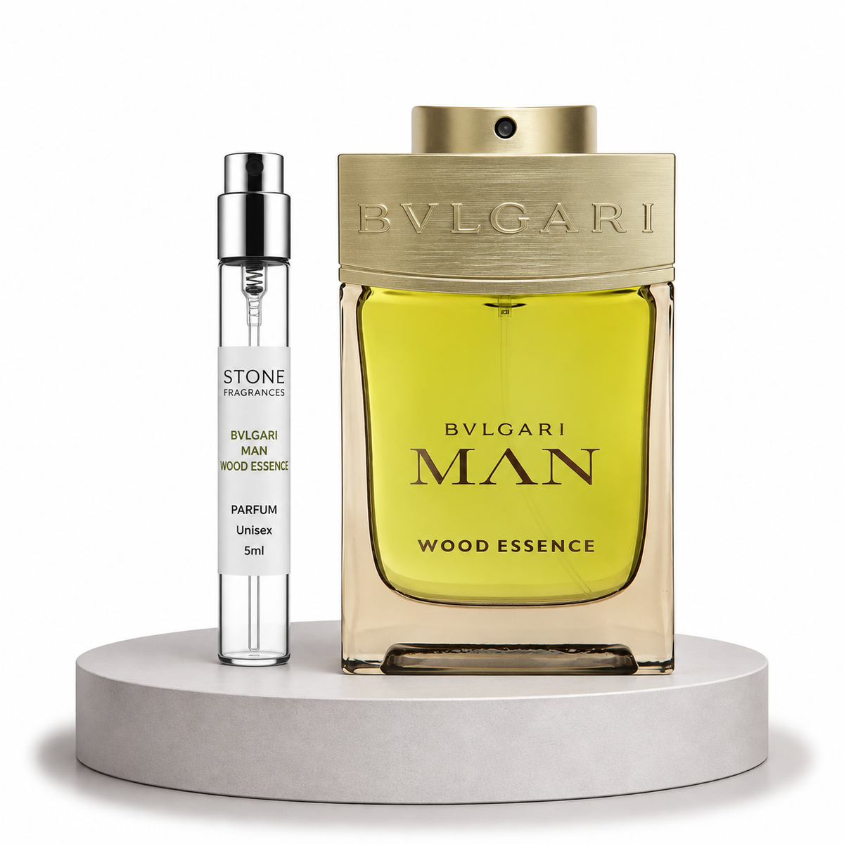 Bvlgari Man Wood Essence Decant EDP - Caballero