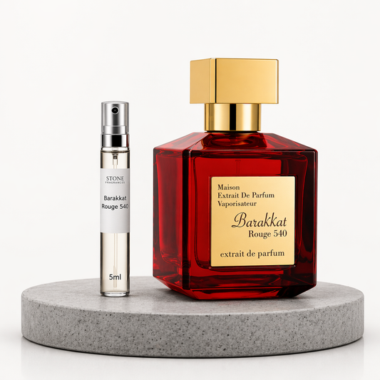 Barakkat Rouge 540 Extrait de Parfum Decant 5ml- Unisex
