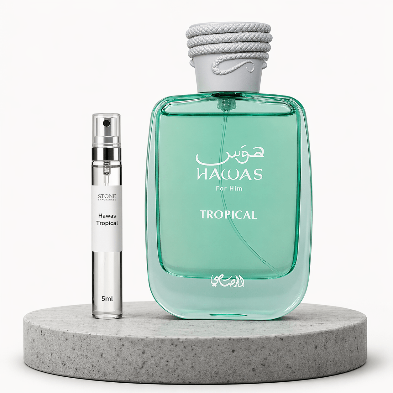 Rasasi Hawas Tropical EDP Decant 5ml – Caballero - Stone Fragrances
