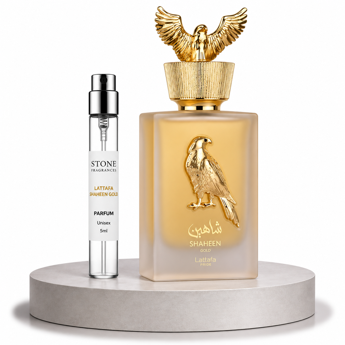 Lattafa Shaheen Gold EDP Decant 5ml - Unisex