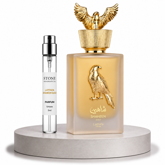 Lattafa Shaheen Gold EDP Decant - Unisex