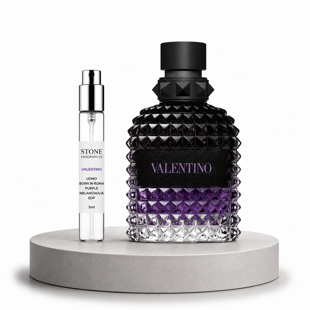 Valentino Uomo Born In Roma purple melancholia EDP Decant 5ml - Caballero