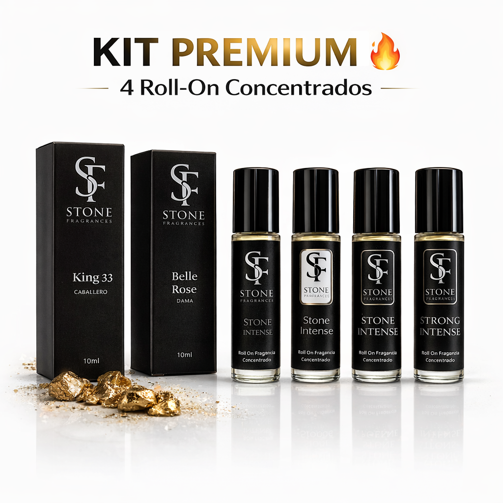Kit Premium 4 Roll-On Concentrados 🔥