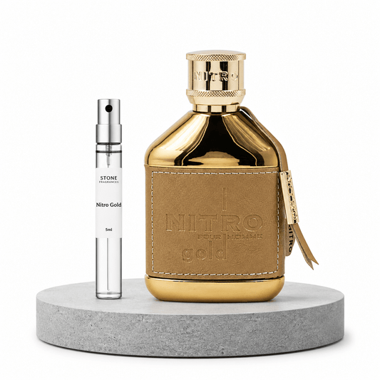 Dumont Nitro Gold Extrait Decant 5ml - Caballero - Stone Fragrances