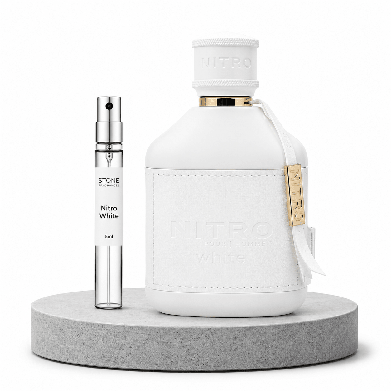 Dumont Nitro White Decant 5ml - Caballero - Stone Fragrances