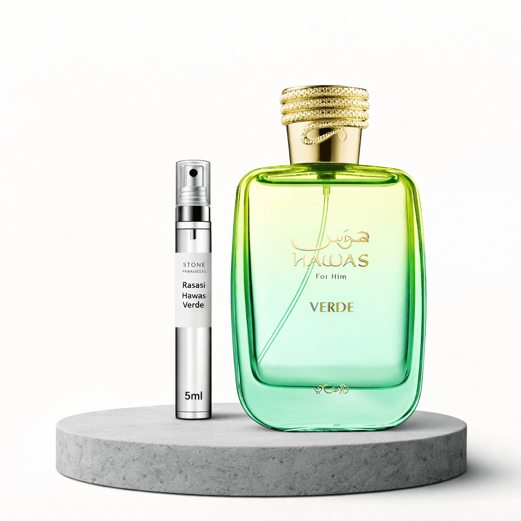 Rasasi Hawas Verde EDP Decant 5ml - Caballero - Stone Fragrances