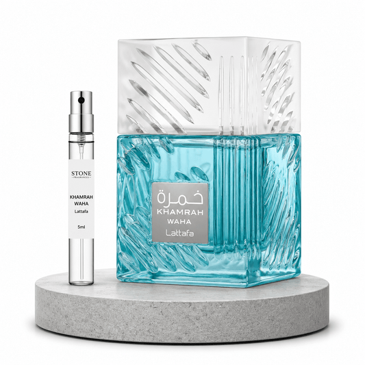 Lattafa Khamrah Waha EDP Decant 5ml - Caballero - Stone Fragrances