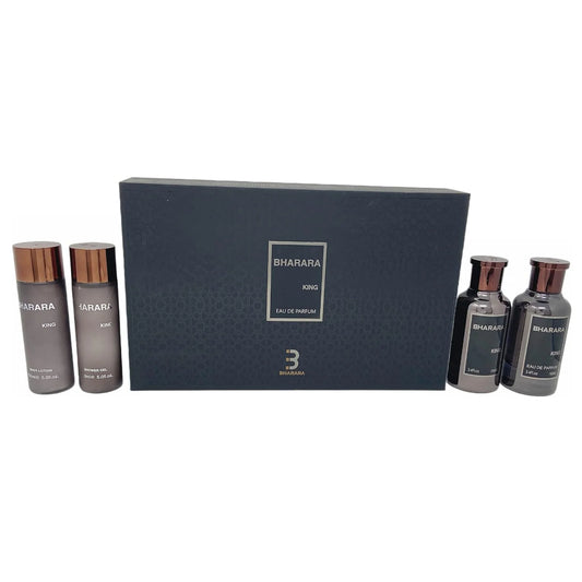 Estuche Bharara King 4pz EDP - Caballero - Stone Fragrances